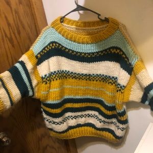 Chunky Knit Ski sweater